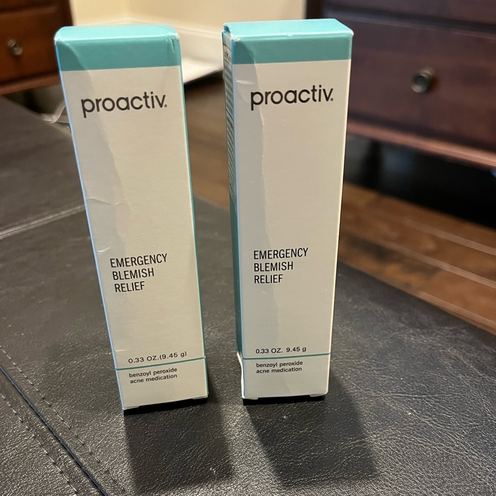 Proactiv Emergency Blemish Relief 2 brand new tubes, sealed and never used